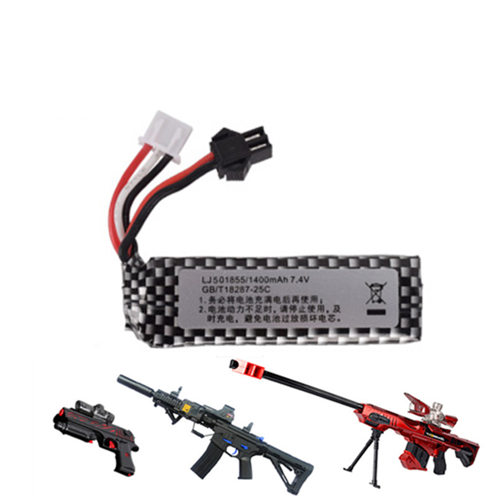 Rc Hobby Hub - 7,4v 1400mah 25C 501855 Batería Lipo