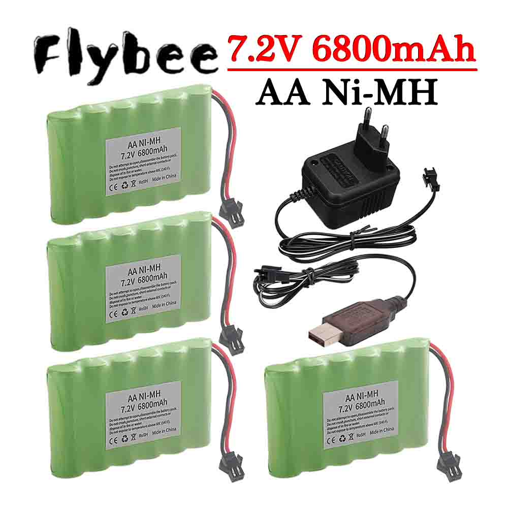Rc Hobby Hub - Ni-MH 7,2 V 6800mAh SM enchufe