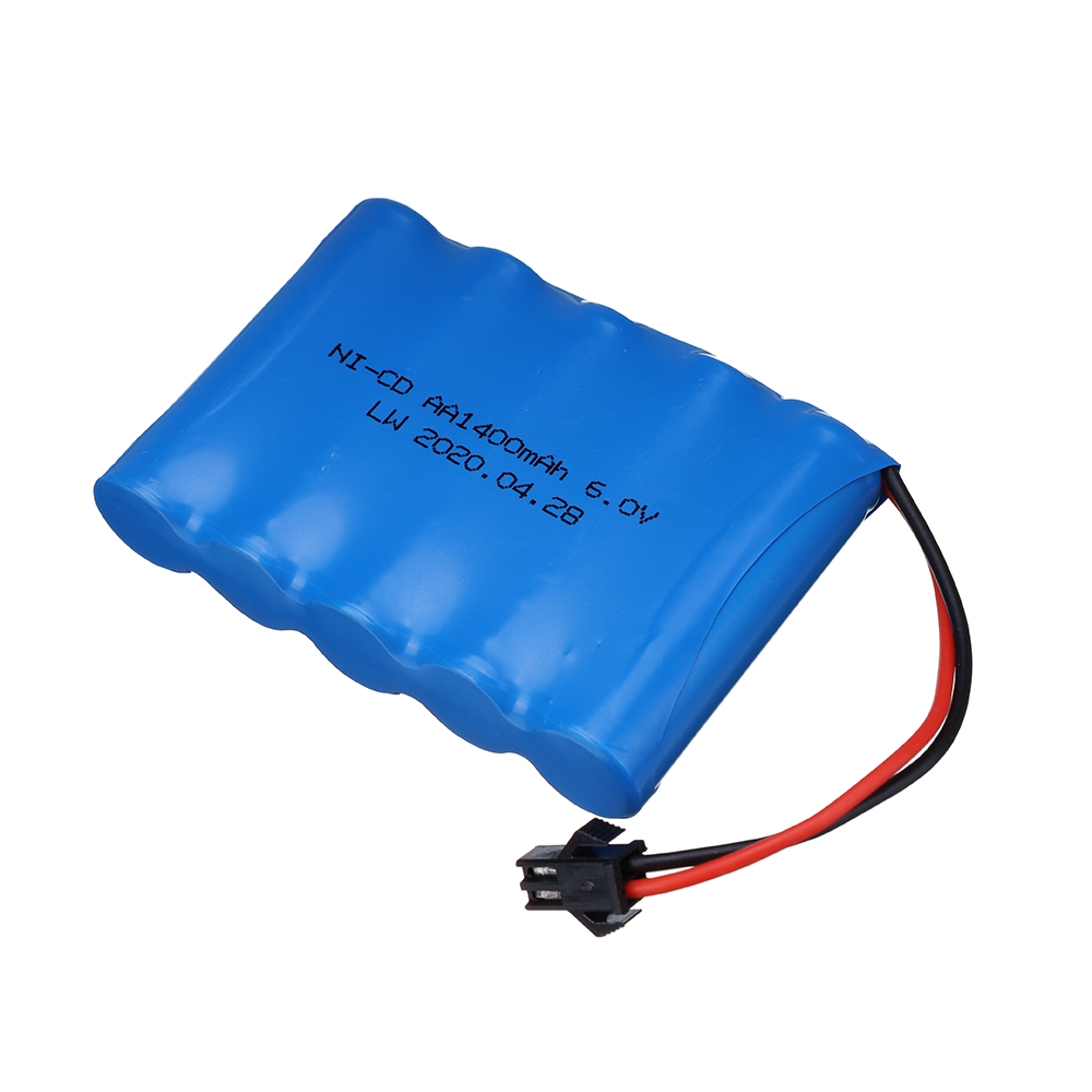 Batería NiCD de 6v y 1400mAh p - Rc Hobby Trucks reseña y precio