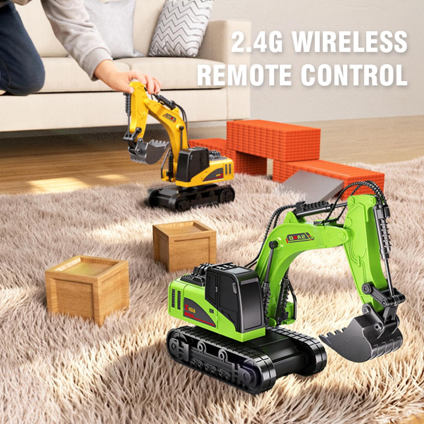 RC 1:64, grúa y carretilla ele - Rc Hobbyking Shop reseña y precio