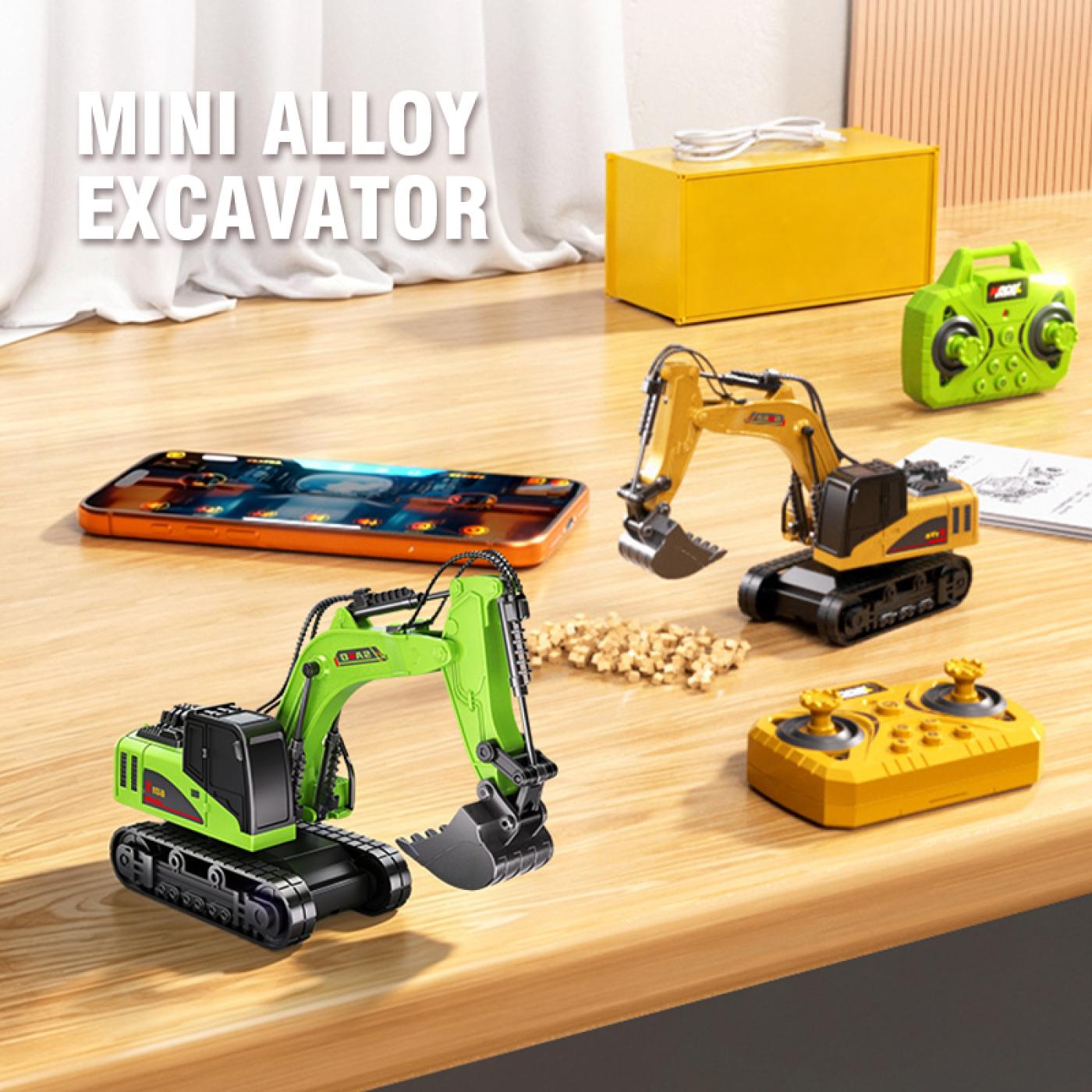 RC 1:64, grúa y carretilla ele - Rc Hobbyking Shop reseña y precio