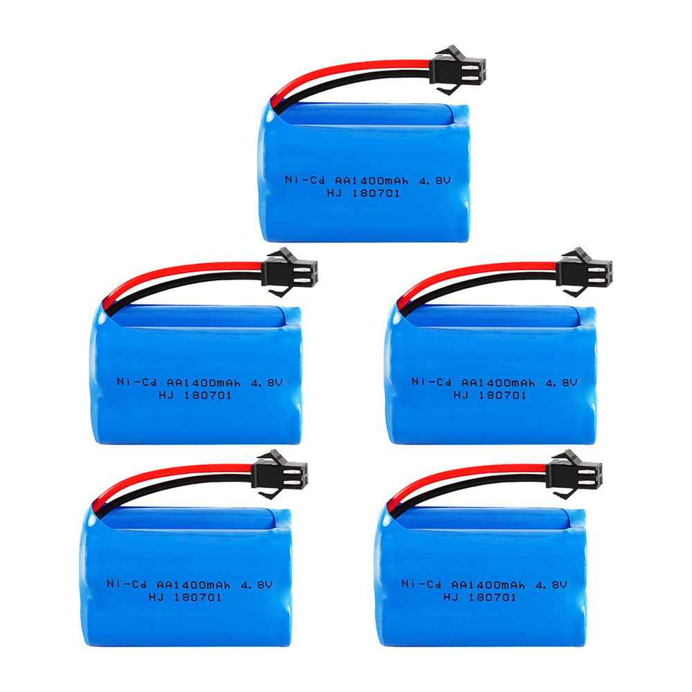 Batería Ni-Cd de 4,8 v y 1400m - Rc Hobby Trucks reseña y precio