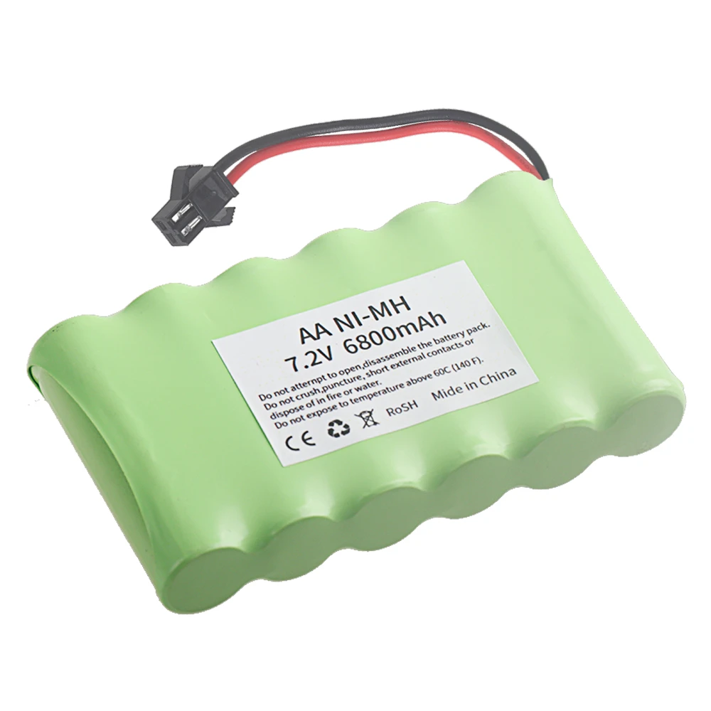 Ni-MH 7,2 V 6800mAh SM enchufe - Rc Hobby Hub reseña y precio